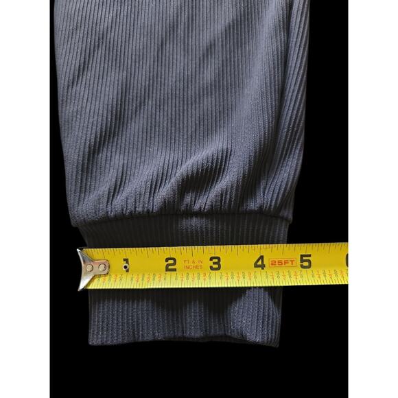 ATHLETA Black Spandex SALUTATION RIB JOGGER Gym‎ Yoga Pants Sz Women's S - Picture 11 of 15